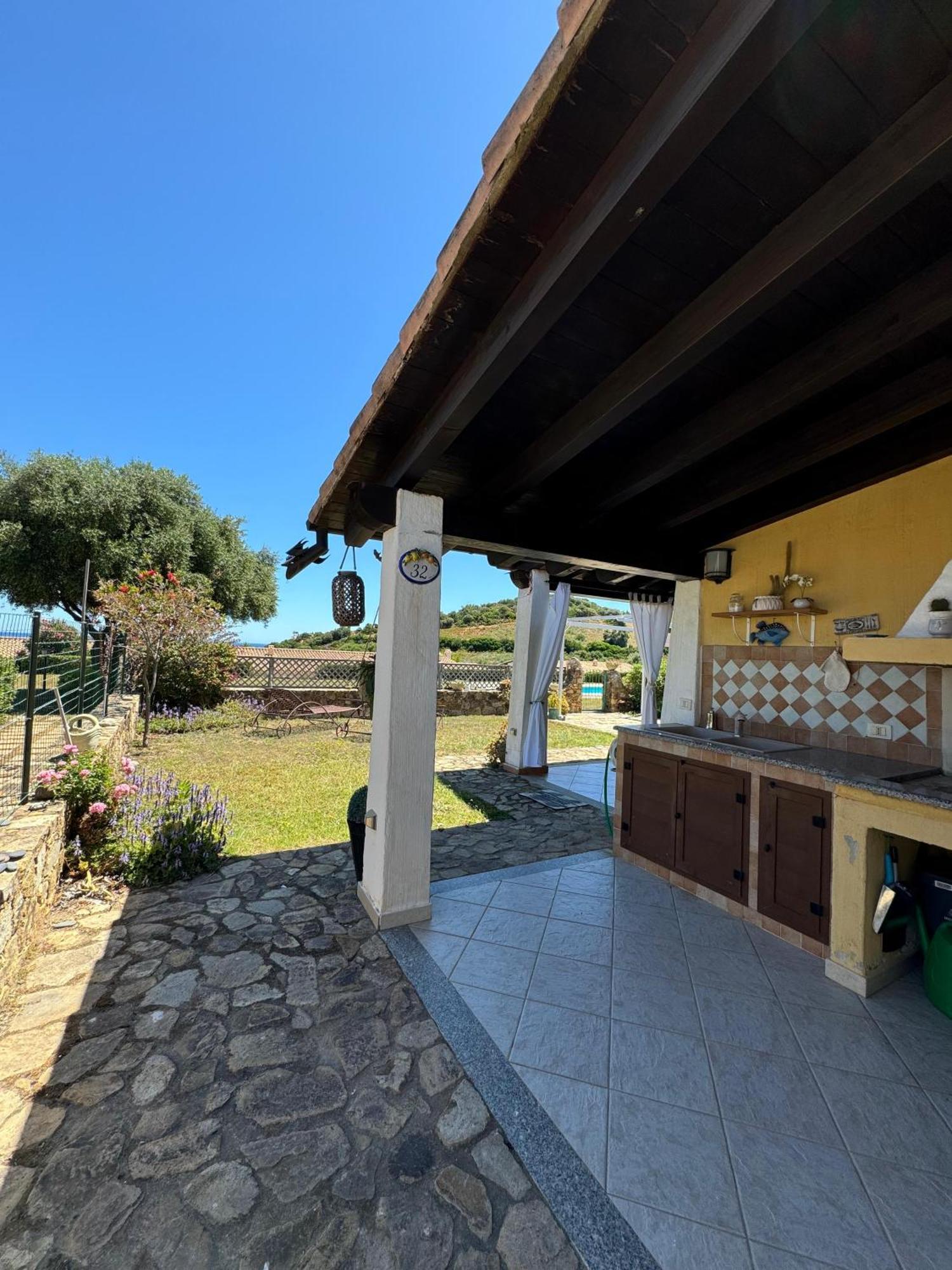 Casa Vacanze Con Piscina E Vista Mare Esclusiva Per Coppie E Famiglie, Relax E Tranquillita แตร์เตนิอา ภายนอก รูปภาพ